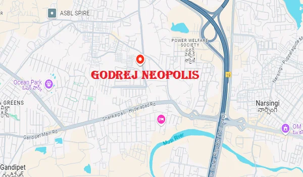 Godrej Neopolis Location Map